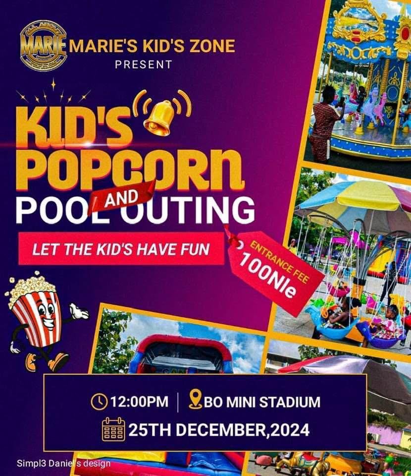 Kids enjoying a fun popcorn outing